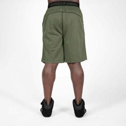 Gorilla Wear Mercury Mesh Shorts, Army Green/Black