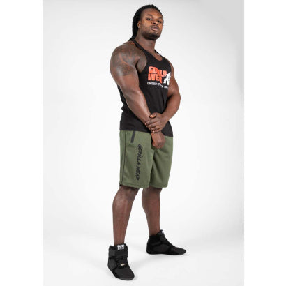 Gorilla Wear Mercury Mesh Shorts, Army Green/Black