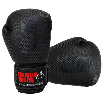 INTE INNE! Gorilla Wear Montello Boxing Gloves, Svart