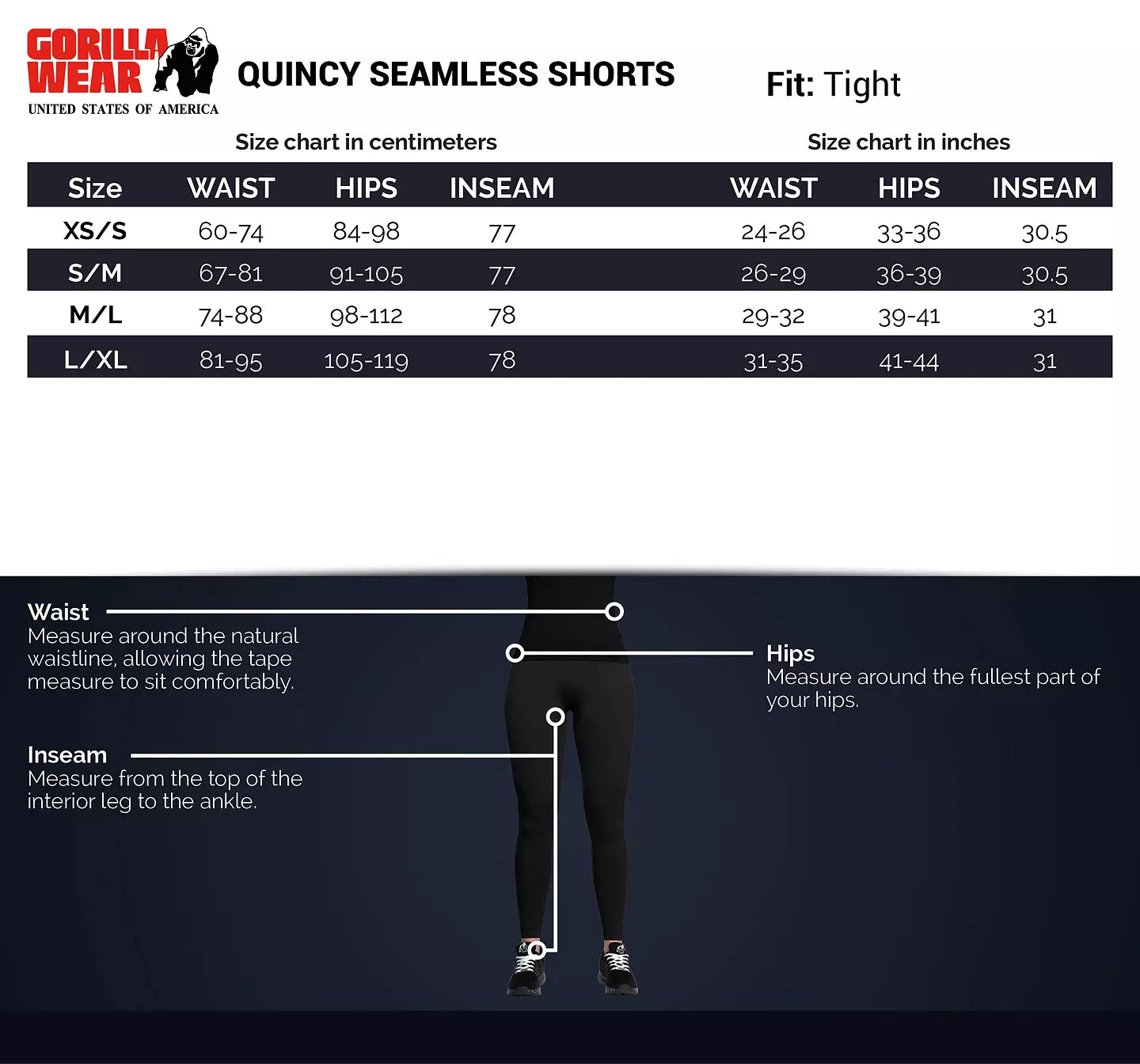 Gorilla Wear Quincy Seamless Shorts, Grey Melange