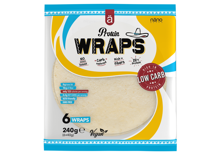 Nanosupps Protein wraps
