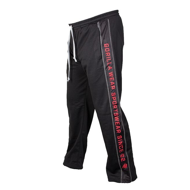 INTE INNE! Gorilla Wear Functional Mesh Pants - svart/röd
