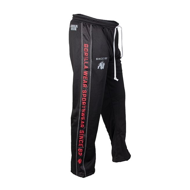 INTE INNE! Gorilla Wear Functional Mesh Pants - svart/röd