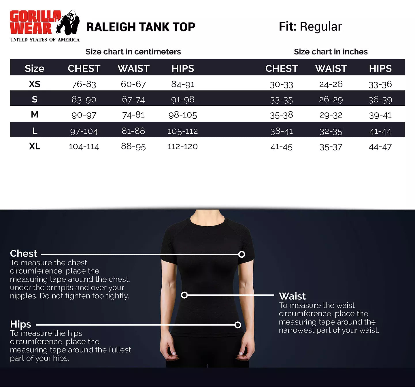 Gorilla Wear Raleigh Tank Top, Grey