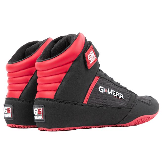 Gorilla Wear Classic High Tops, Black/Red