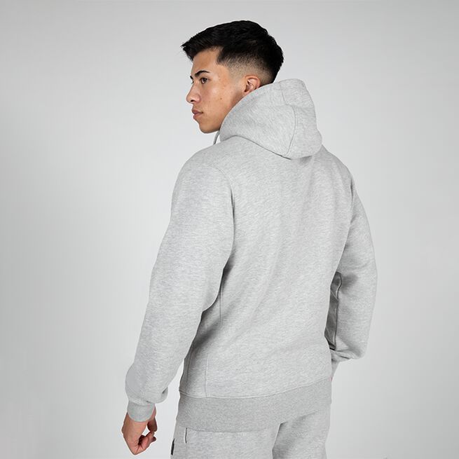 Gorilla Wear Kennewick Zipped Hoodie, Grey