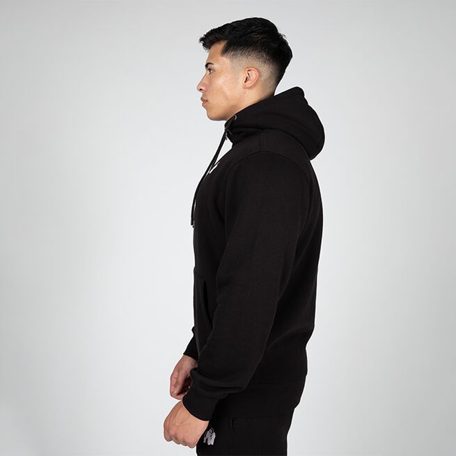 Gorilla Wear Kennewick Zipped Hoodie, Black