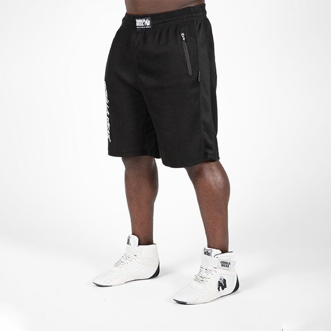 Gorilla Wear Augustine Old School Shorts, Black
