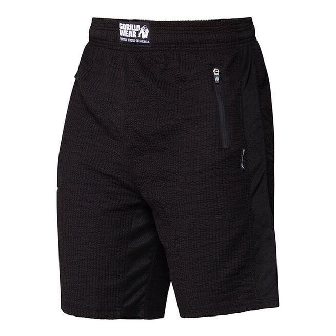Gorilla Wear Augustine Old School Shorts, Black