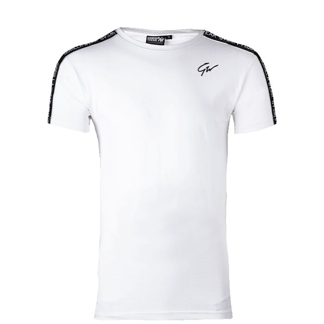 Gorilla Wear Chester T-Shirt, White/Black