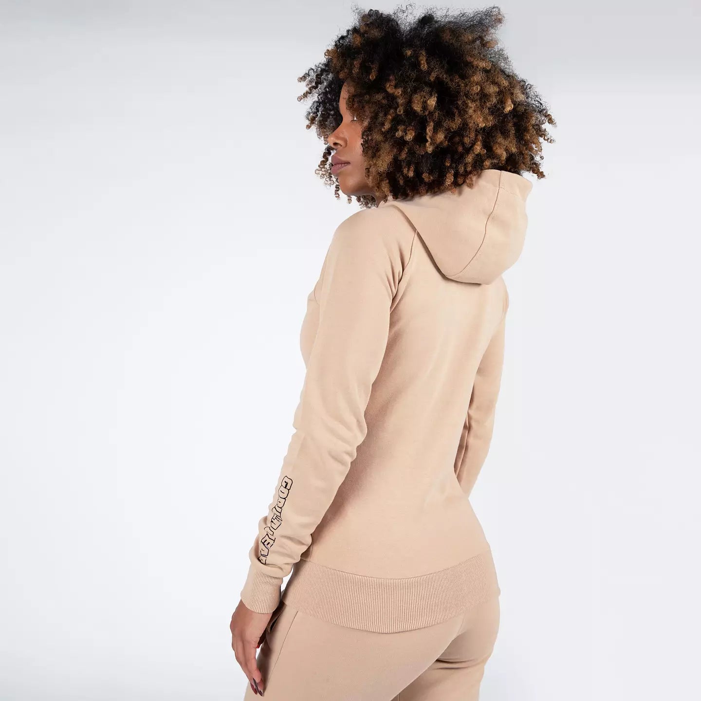 Gorilla Wear Marion Zipped Hoodie, Beige