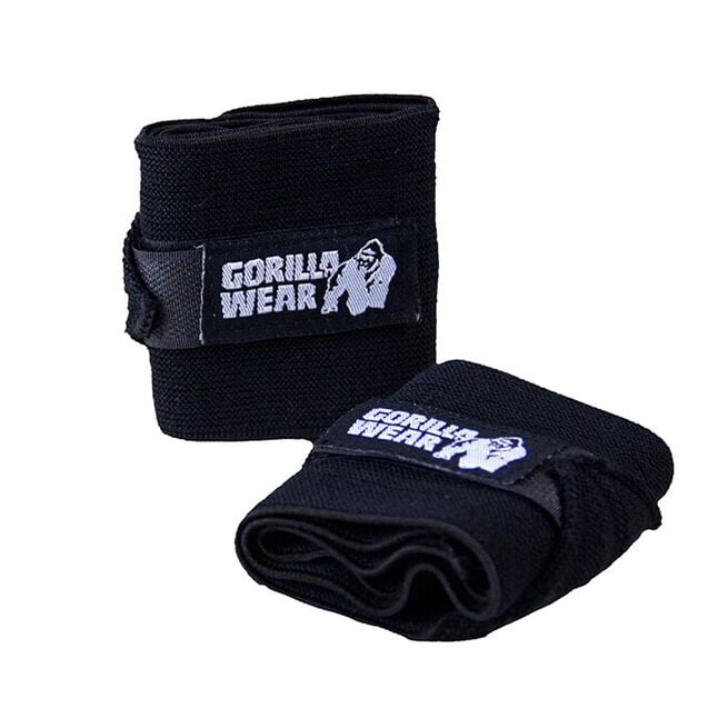 Gorilla Wear Wrist Wraps Basic, Black