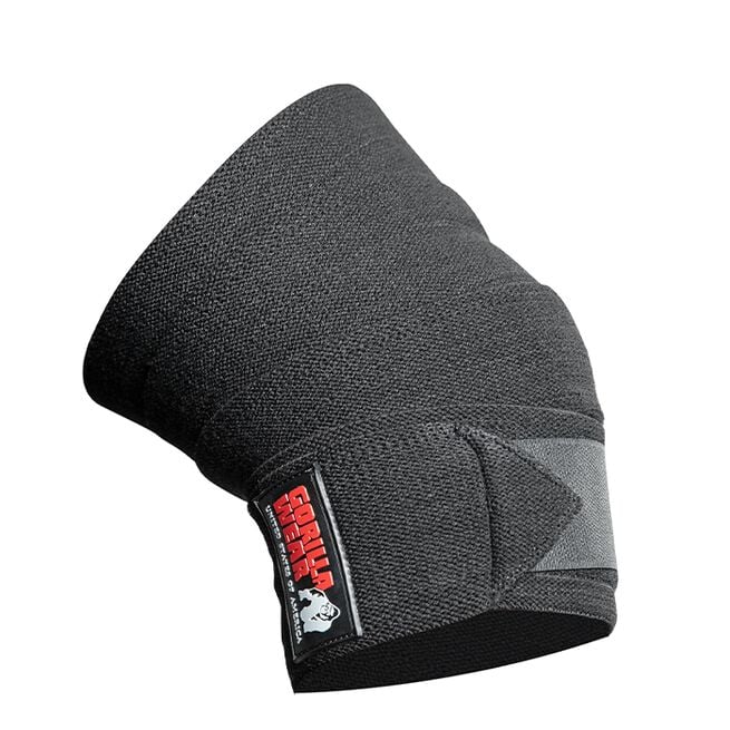 Gorilla Wear Knee Wraps 2 m, Black