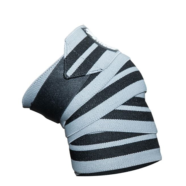 Gorilla Wear Knee Wraps 2 m Grey/Black