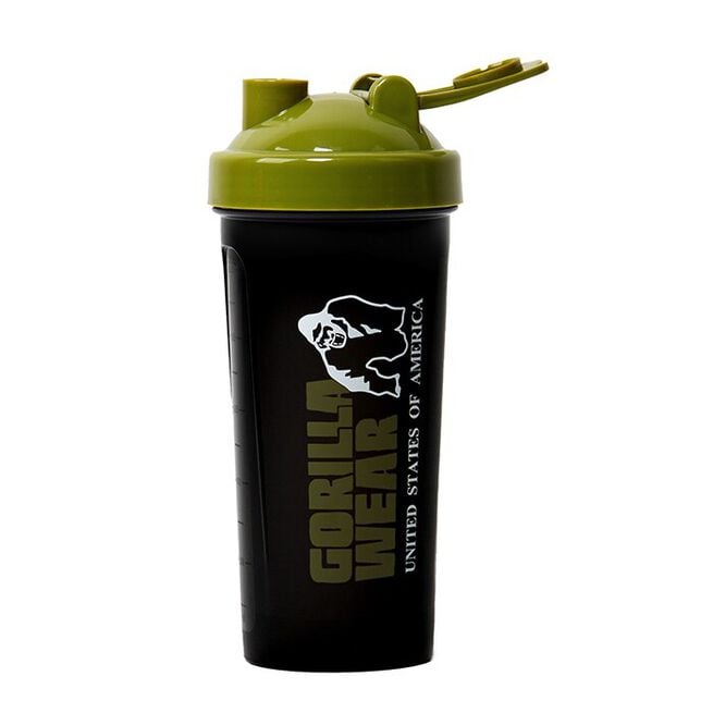 Gorilla Wear Shaker XXL 1000 ml, Black/Army Green