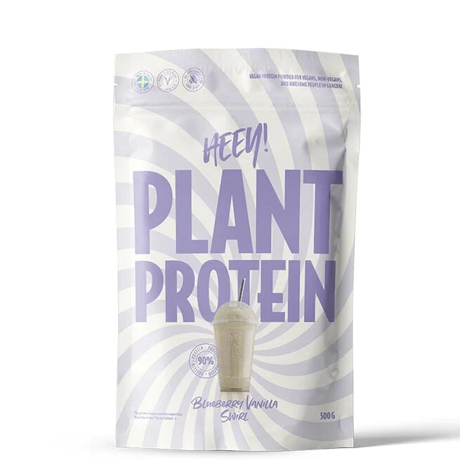 Heey! Veganskt Protein Blueberry Vanilla Swirl 500 g