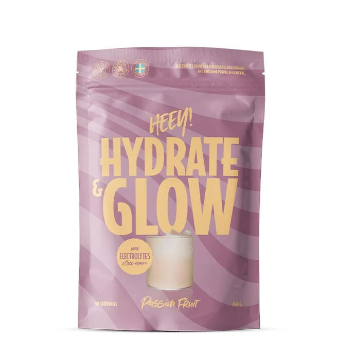 Heey! Elektrolyter + Coll-egan® Passionsfrukt 240 g