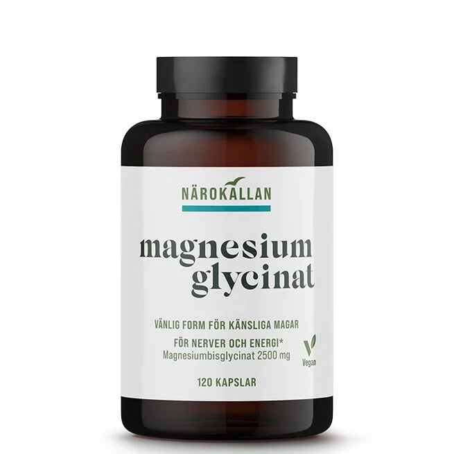 Närokällan Magnesiumglycinat 120 kapslar
