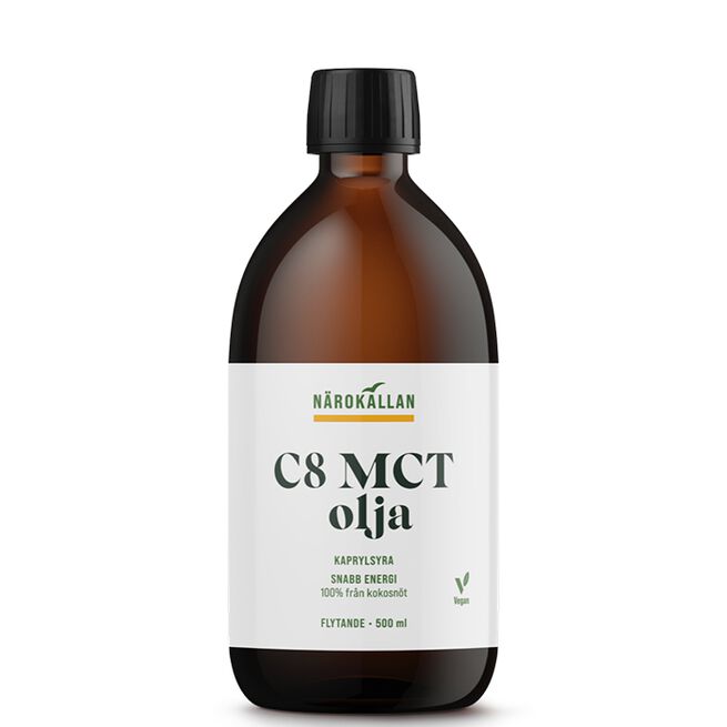 Närokällan C8 MCT Olja 500 ml