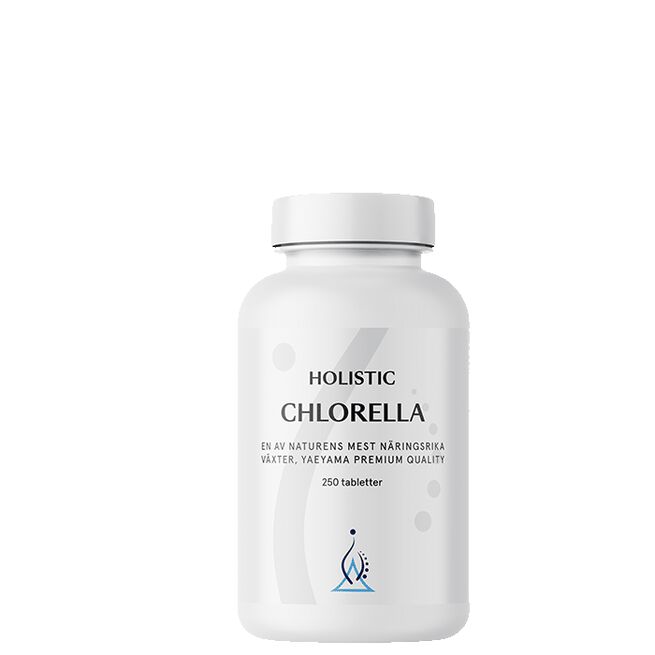 Holistic Chlorella 250 tabletter