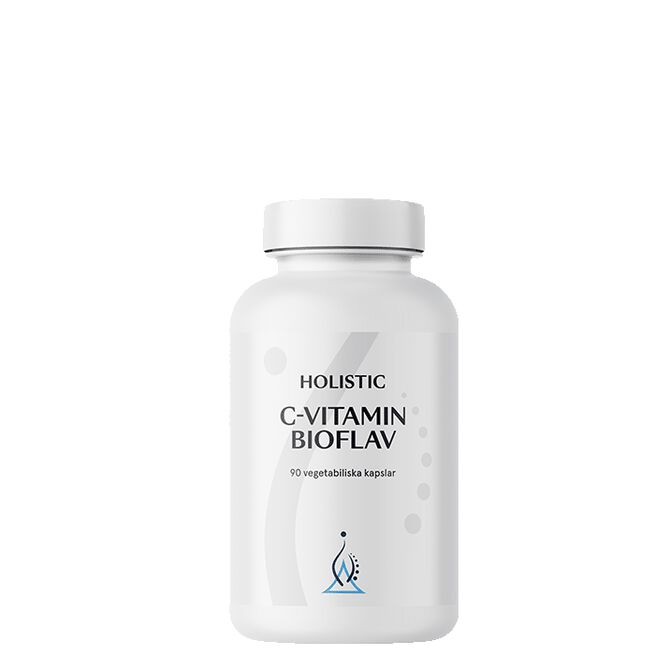 Holistic C-vitamin Bioflav 500 mg 90 kapslar