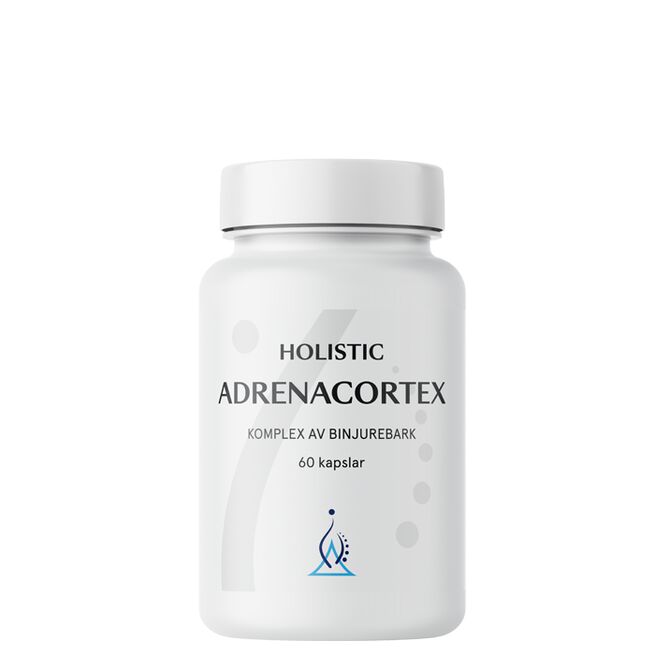 Holistic Adrenacortex Binjurebark 150 mg 60 kapslar