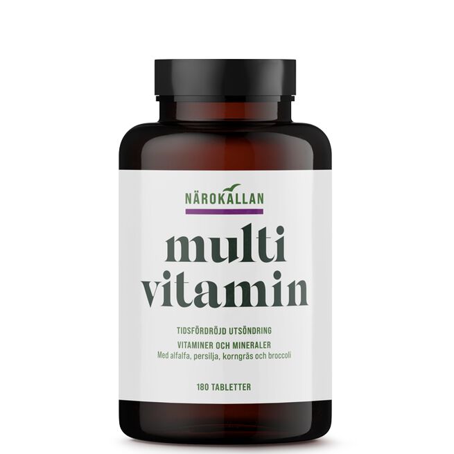 Närokällan Multivitamin Tidsfördröjd 180 Tabletter