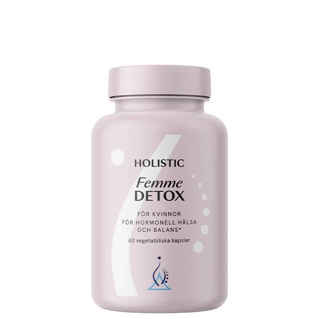 Holistic Femme Detox 60 vegetabiliska kapslar