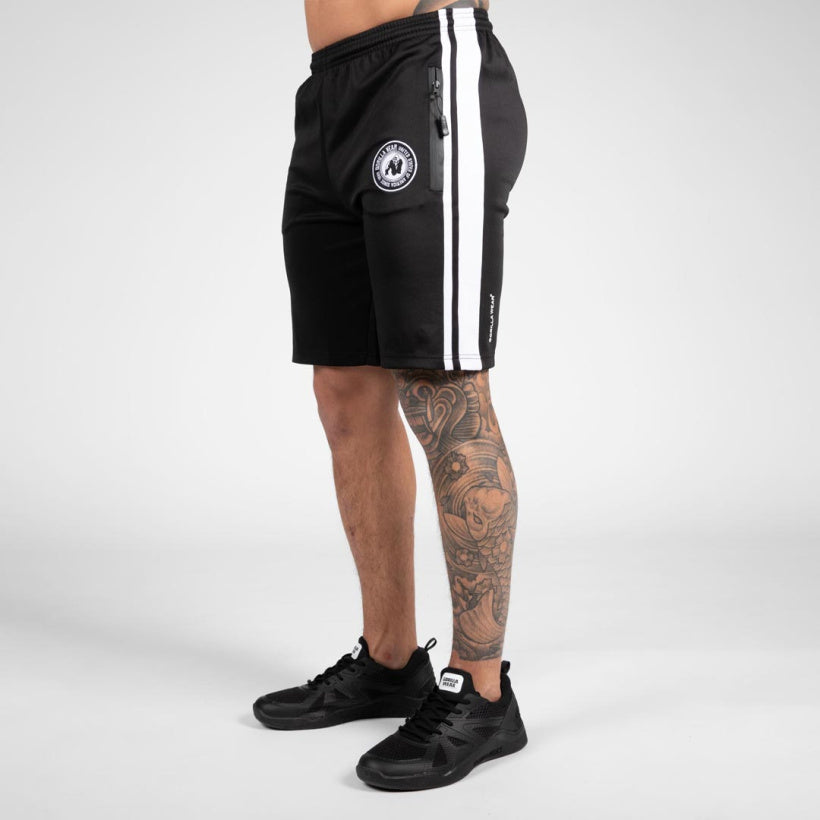 Gorilla Wear Stratford Track Shorts, Black