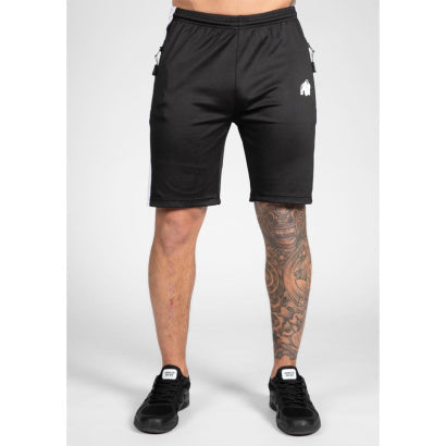 INTE INNE! Gorilla Wear Benton Track Shorts, Svart