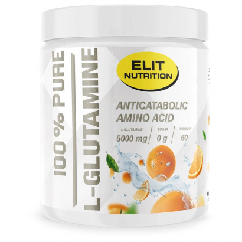 Elit Nutrition 100% Pure L-glutamine Aminosyror 300 g