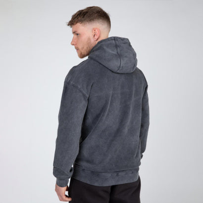 INTE INNE! Gorilla Wear Crowley Oversized Men's Hoodie, Tvättad Grå