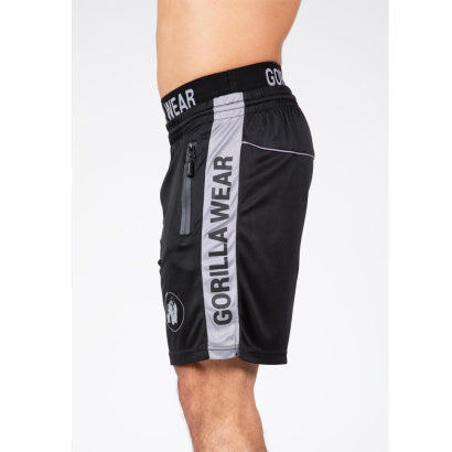 Gorilla Wear Atlanta Shorts, Black/Grey
