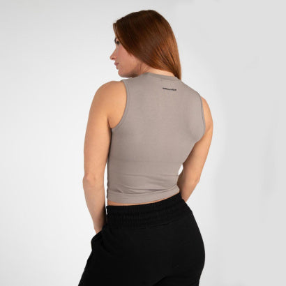 Gorilla Wear Livonia Crop Top, Beige