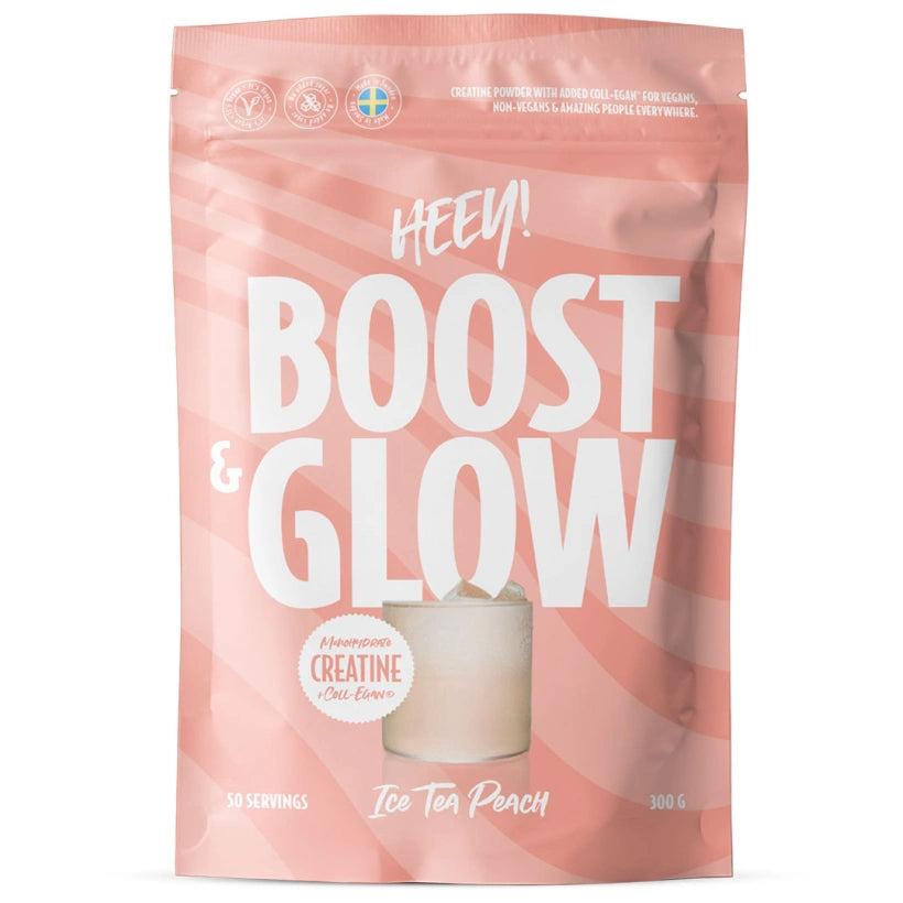 Heey! Boost & Glow Creatine + Collagen 300g