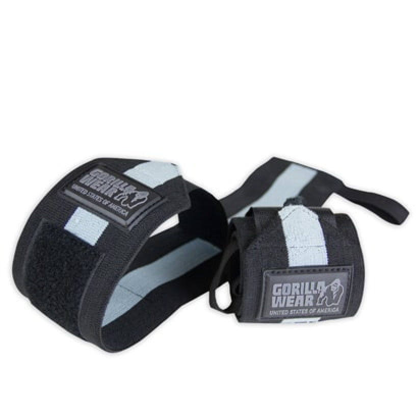 Gorilla Wear Wrist Wraps Ultra, Black/Grey