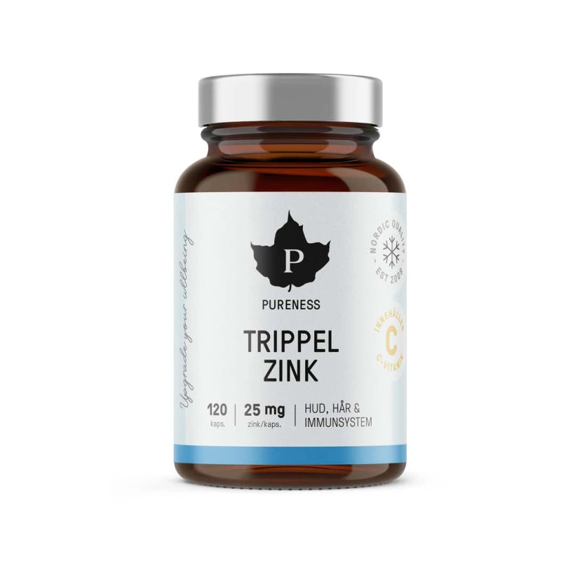 Pureness Trippel Zink 120 caps