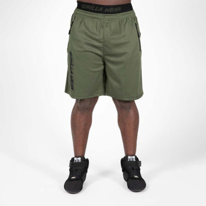 Gorilla Wear Mercury Mesh Shorts, Army Green/Black