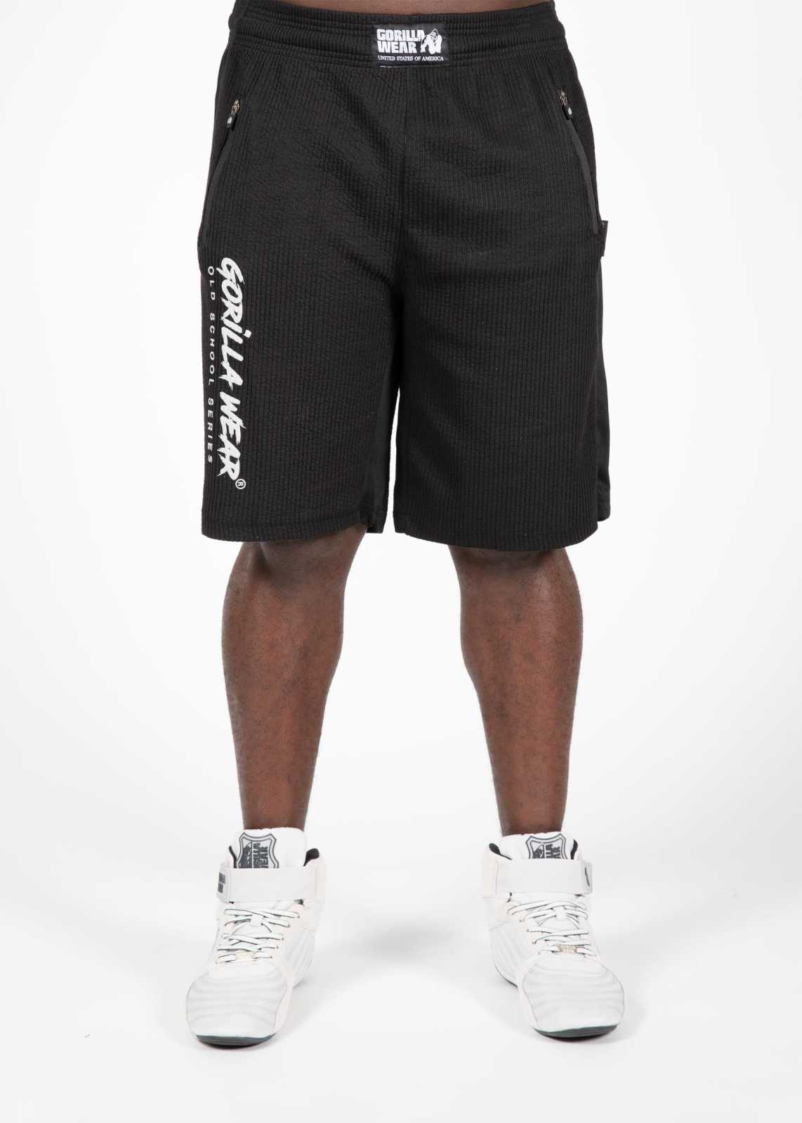Gorilla Wear Augustine Old School Shorts, Black