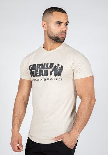 Gorilla Wear Classic T-Shirt, Beige