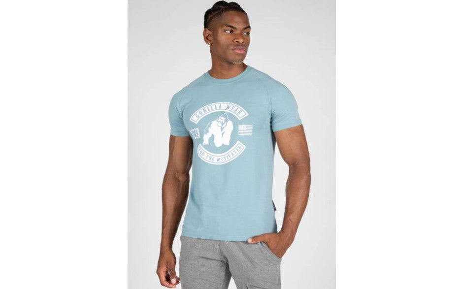 Gorilla Wear Tulsa T-Shirt, Blue