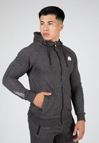 Gorilla Wear Payette Zipped Hoodie, Grey